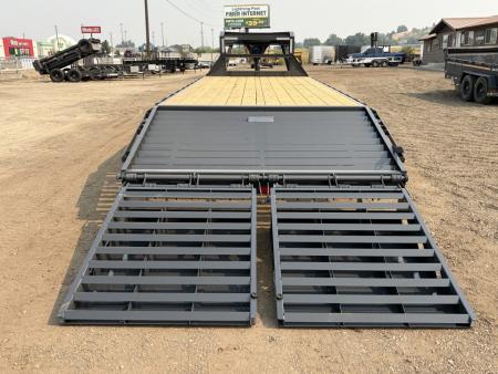 New 2027 Lamar 8X20+5 16K Gooseneck Equipment Trailer