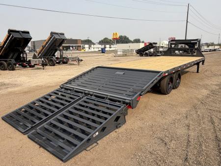 New 2027 Lamar 8X20+5 16K Gooseneck Equipment Trailer