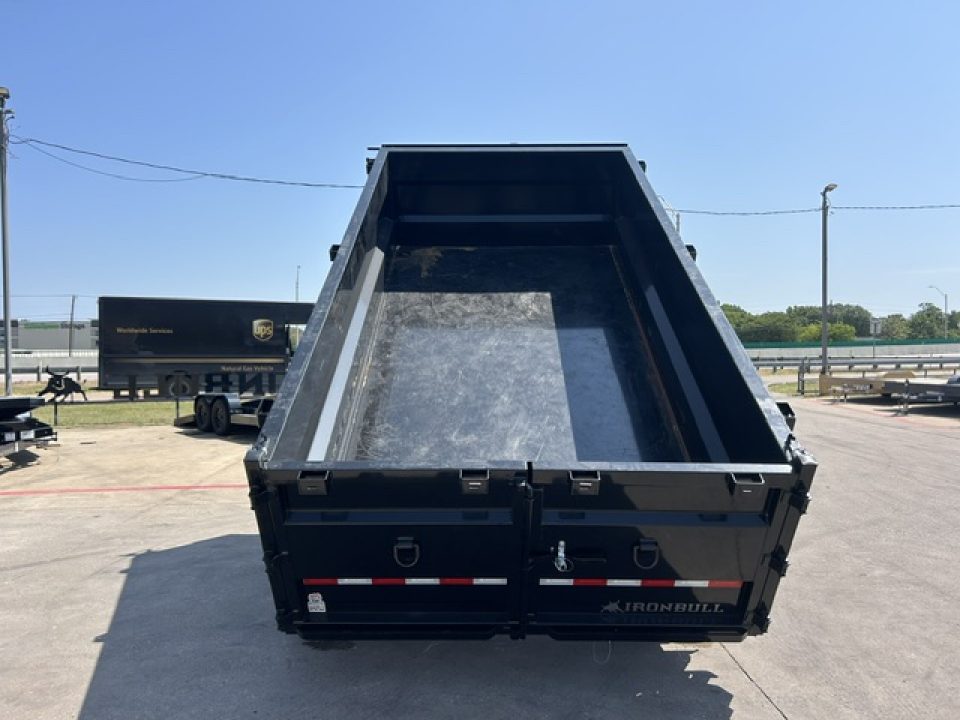 New 2027 Iron Bull DTB 7'X14'X3' Dump Trailer
