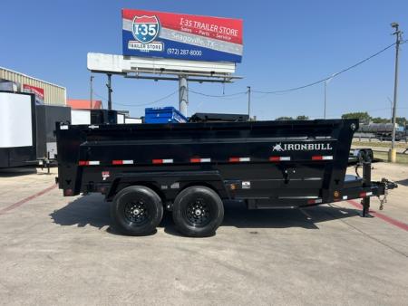 New 2027 Iron Bull DTB 7'X14'X3' Dump Trailer