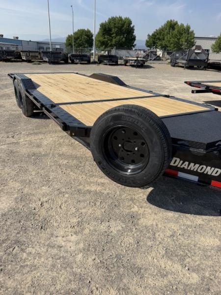 New 2026 Diamond C Trailers HXD208L22X102-PRO Extra Wide Tilt Trailer