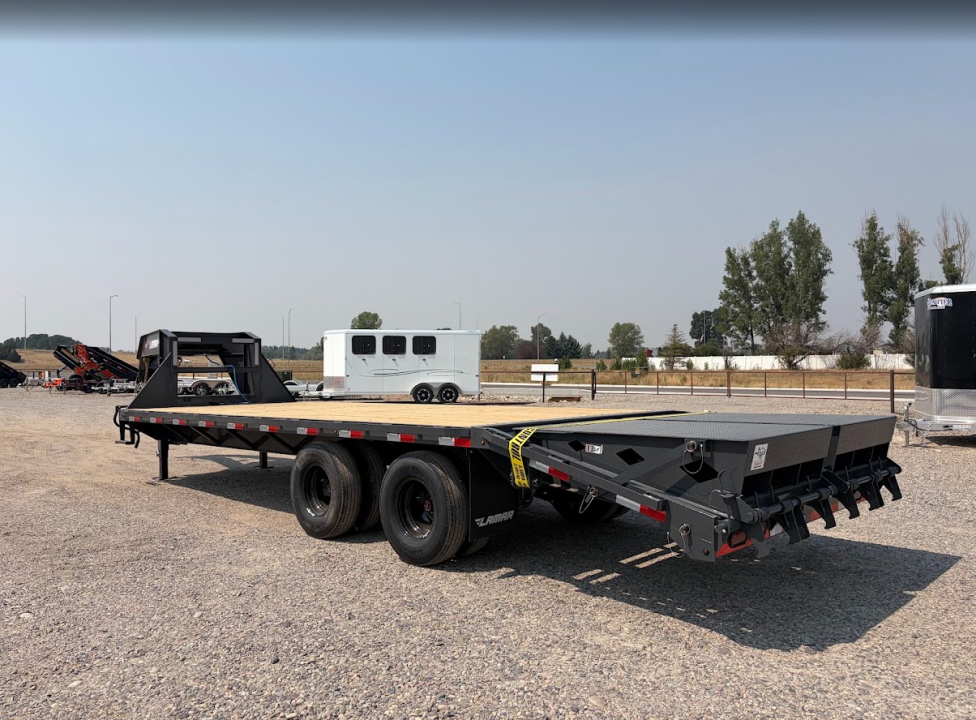 New 2027 Lamar 8X20+5 20K Gooseneck Equipment Trailer