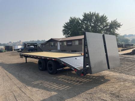New 2027 Lamar 8X20+5 20K Gooseneck Equipment Trailer
