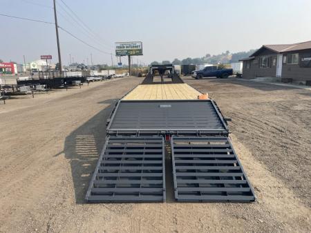 New 2027 Lamar 8X20+5 20K Gooseneck Equipment Trailer