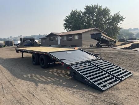New 2027 Lamar 8X20+5 20K Gooseneck Equipment Trailer