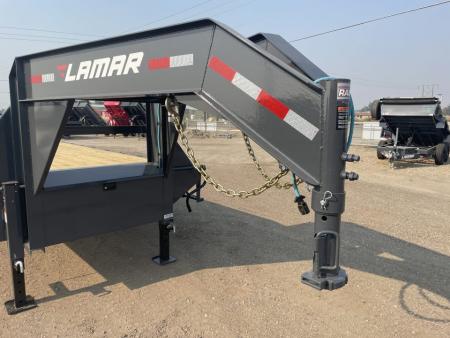 New 2027 Lamar 8X20+5 20K Gooseneck Equipment Trailer