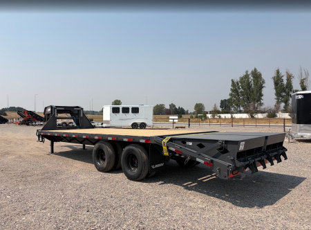 New 2027 Lamar 8X20+5 20K Gooseneck Equipment Trailer