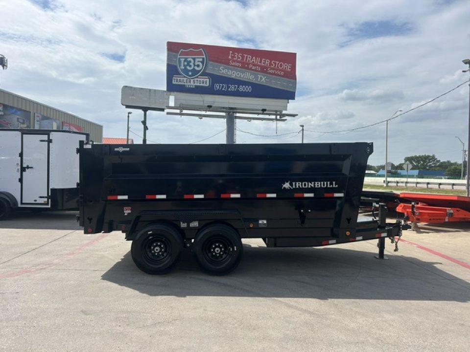 New 2026 Iron Bull DTB 7'X14'X4' Dump Trailer