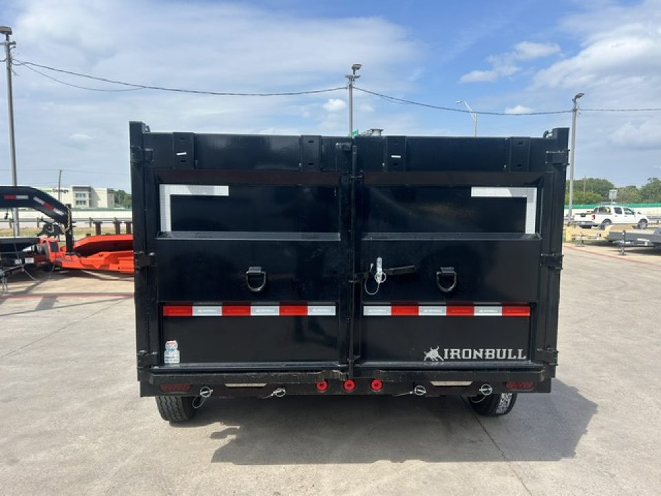 New 2026 Iron Bull DTB 7'X14'X4' Dump Trailer