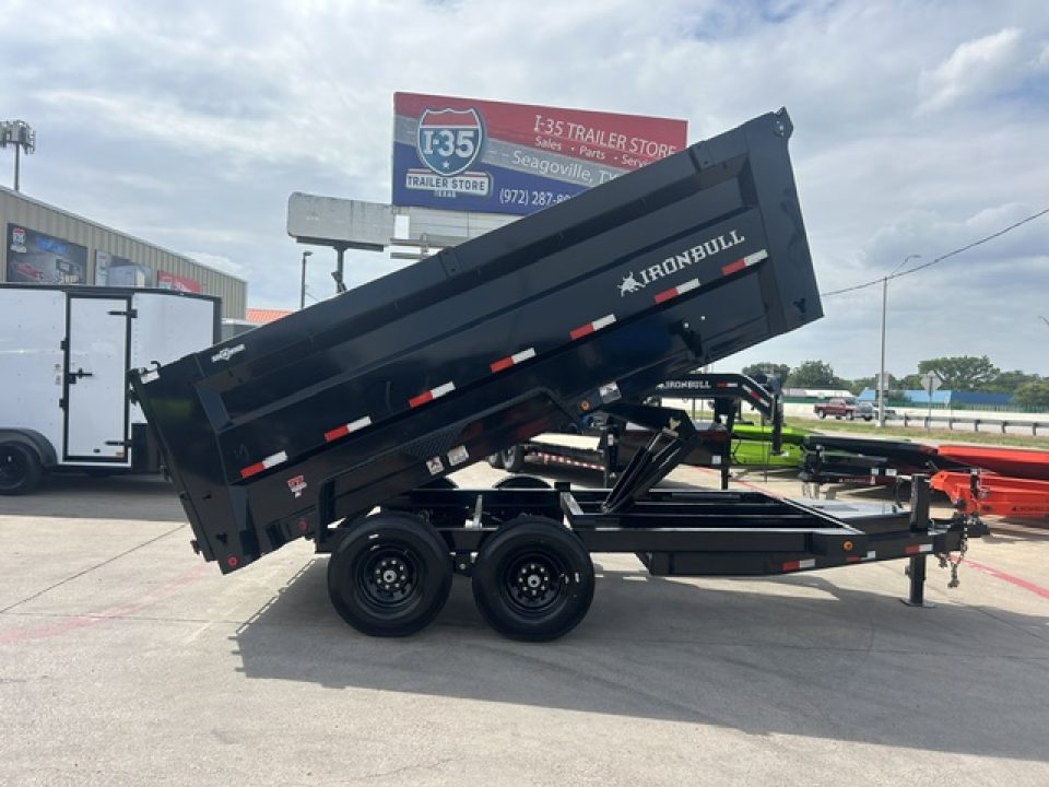 New 2026 Iron Bull DTB 7'X14'X4' Dump Trailer