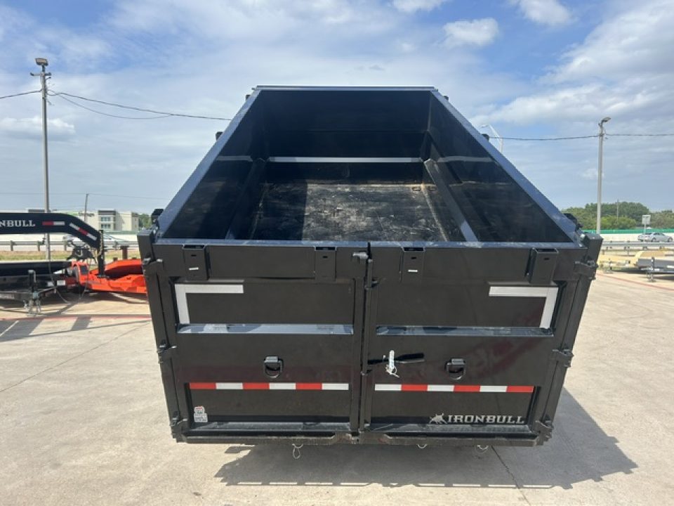 New 2026 Iron Bull DTB 7'X14'X4' Dump Trailer