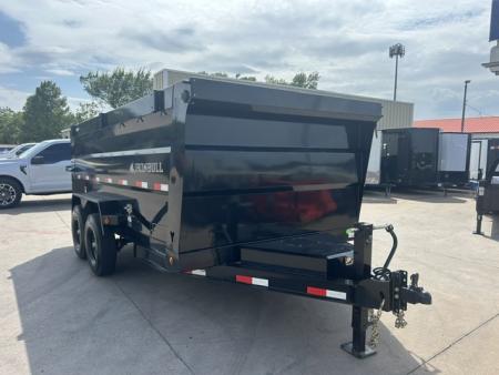 New 2026 Iron Bull DTB 7'X14'X4' Dump Trailer