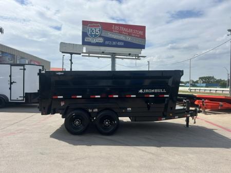 New 2026 Iron Bull DTB 7'X14'X4' Dump Trailer