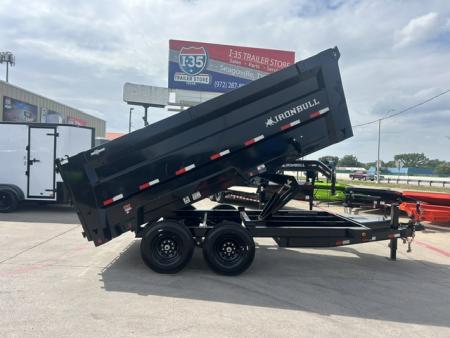 New 2026 Iron Bull DTB 7'X14'X4' Dump Trailer