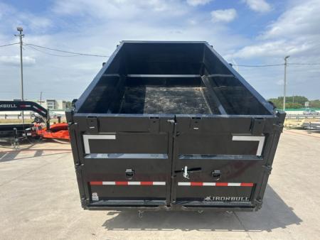 New 2026 Iron Bull DTB 7'X14'X4' Dump Trailer