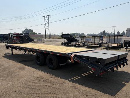 New 2027 Lamar 8X27+5 24K Gooseneck Equipment Trailer