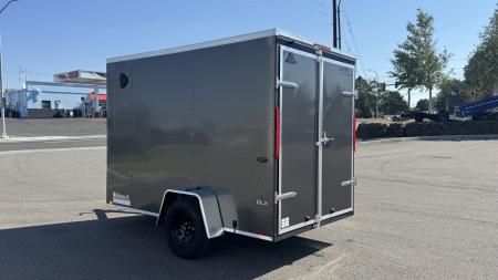 New 2027 Look Trailers 6 x 10 ST DLX Flat Top V-Nose 3K Cargo / Enclosed Trailer