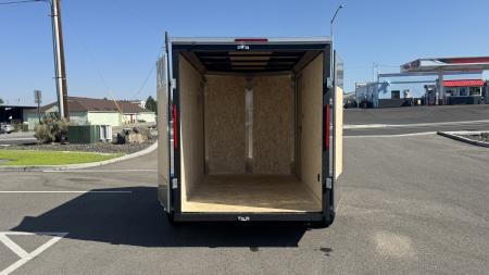 New 2027 Look Trailers 6 x 10 ST DLX Flat Top V-Nose 3K Cargo / Enclosed Trailer