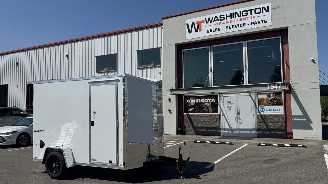 New 2027 Formula Trailers 6 x 10 Conquest SE Flat Top Sloped V-Nose 3K Cargo / Enclosed Trailer