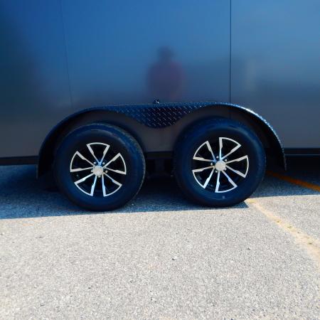 New 2027 Impact Trailers 7 x 16 Quake Flat Top V-Nose 7K Cargo / Enclosed Trailer