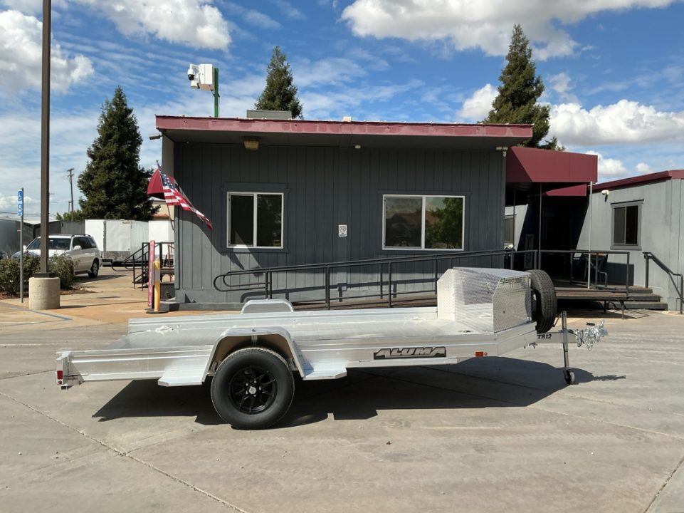 New 2027 Aluma UTR12S-R 6.5FT X12FT 2990 GVW Utility Trailer