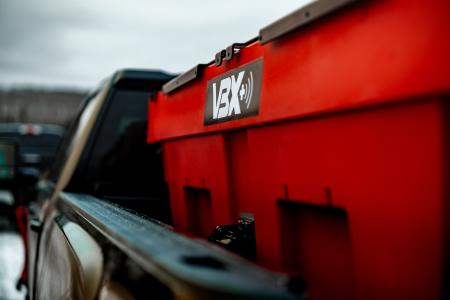 New 2026 BOSS VBX+ 2 Yard Pintle Salt Spreader