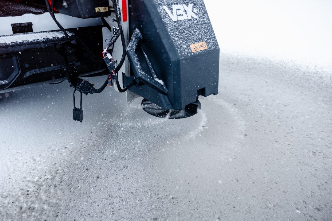 New 2026 BOSS VBX+ 3 Yard Pintle Salt Spreader