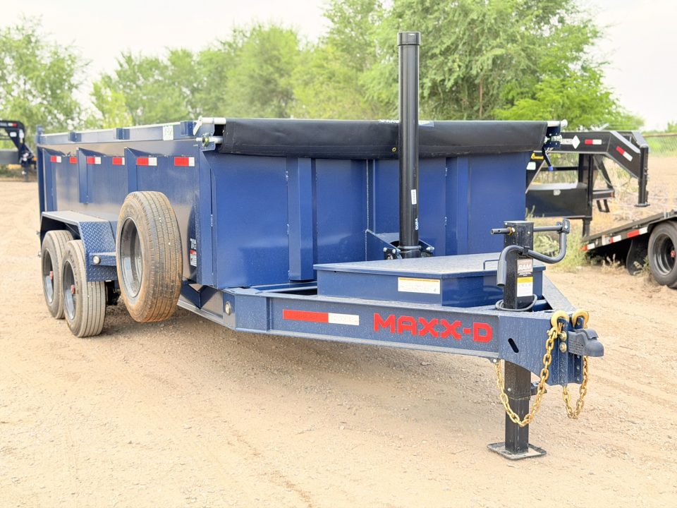 New 2027 MAXD 7-16 Telescopic Dump W/ 18 PLY Tire Upgrade 8K Axles