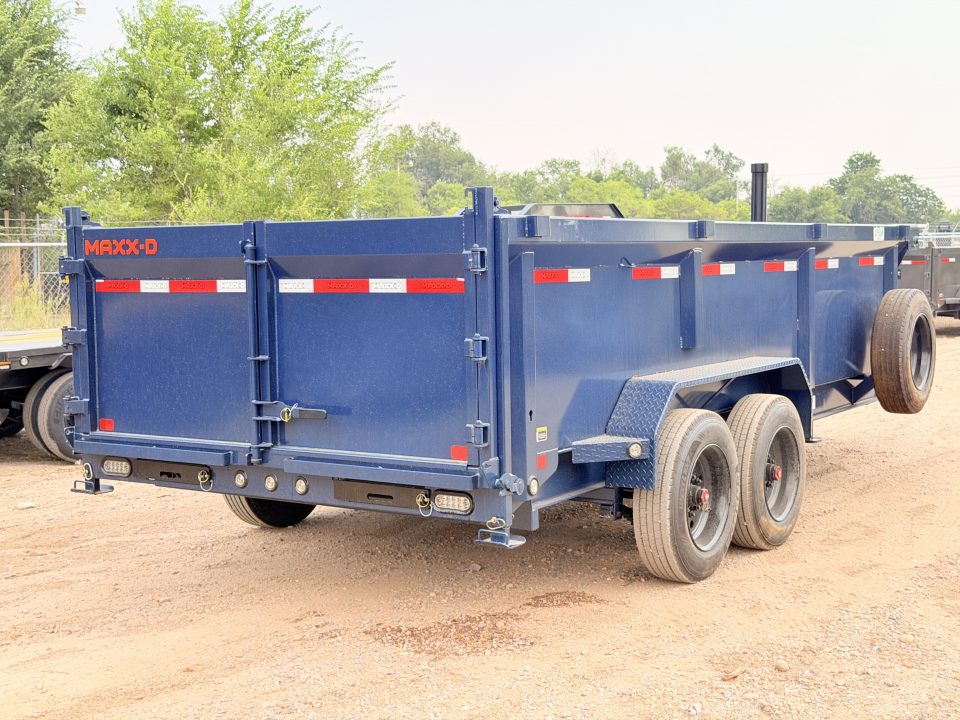 New 2027 MAXD 7-16 Telescopic Dump W/ 18 PLY Tire Upgrade 8K Axles