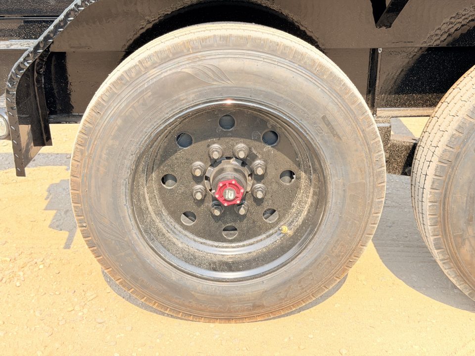 New 2027 MAXD 7-14 Gooseneck Roll-Off Dump W/ 18 PLY Tire Upgrade 8K Axles