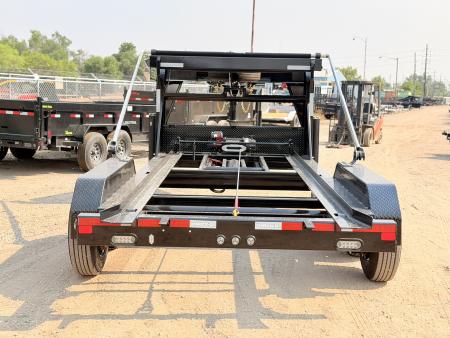New 2027 MAXD 7-14 Gooseneck Roll-Off Dump W/ 18 PLY Tire Upgrade 8K Axles