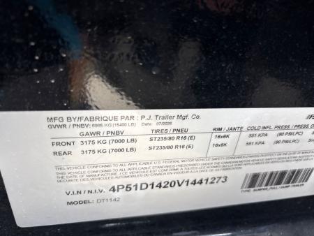 New 2027 PJ Trailers DT1J1472BSSK Dump Trailer