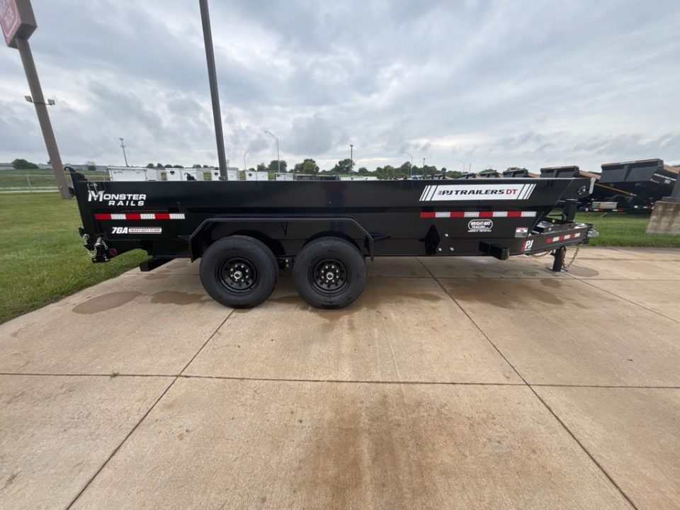 New 2027 PJ Trailers DT1J1672BSSK Dump Trailer