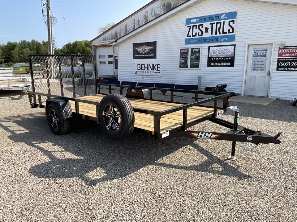 New 2027 H&H Trailers H-RS8214-030 Utility Trailer