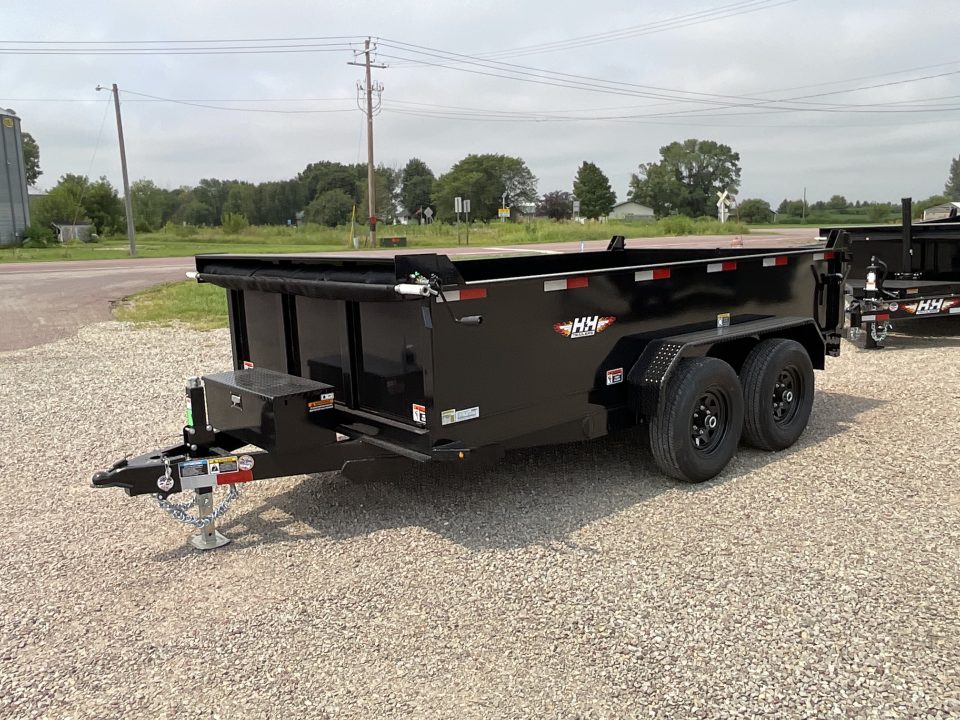 New 2027 H&H Trailers H-UD7612-100 Dump Trailer
