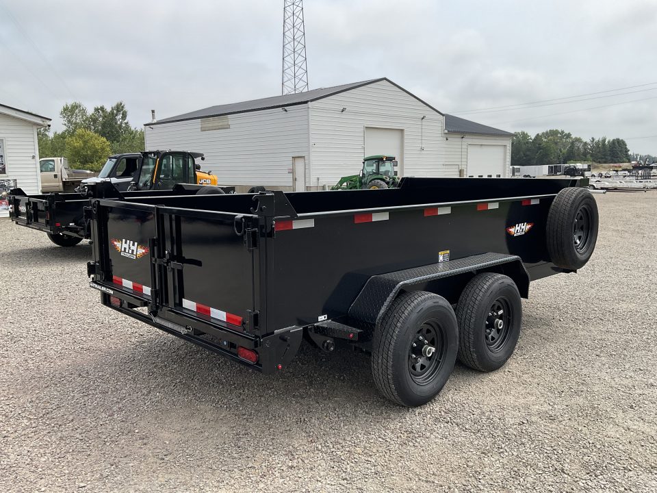 New 2027 H&H Trailers H-UD7612-100 Dump Trailer