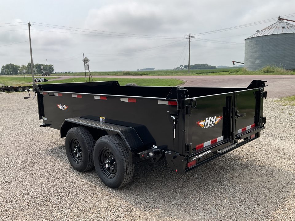 New 2027 H&H Trailers H-UD7612-100 Dump Trailer