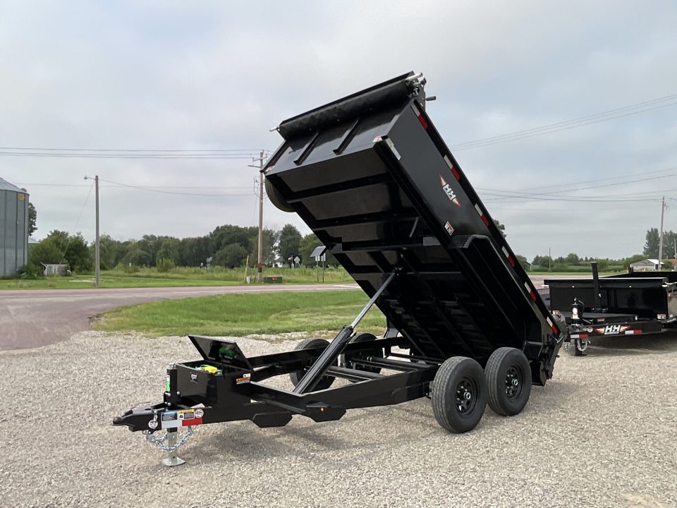 New 2027 H&H Trailers H-UD7612-100 Dump Trailer