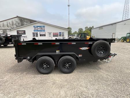New 2027 H&H Trailers H-UD7612-100 Dump Trailer