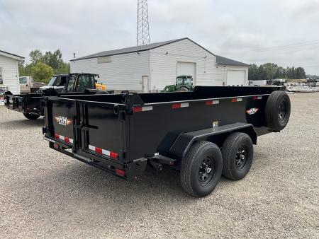 New 2027 H&H Trailers H-UD7612-100 Dump Trailer