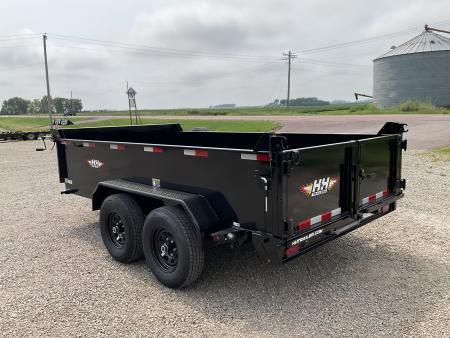 New 2027 H&H Trailers H-UD7612-100 Dump Trailer