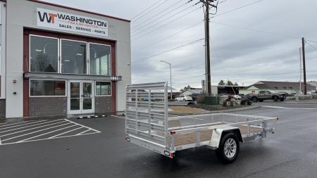 New 2025 Sure-Trac 6 X 12 Aluminum Tube Top 3k Utility Trailer
