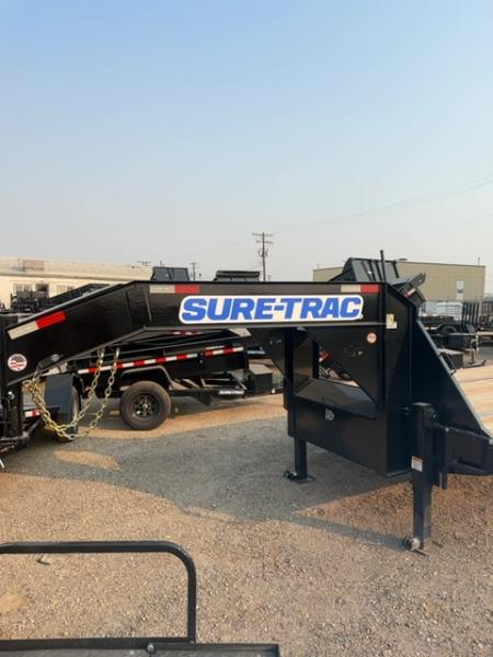 New 2026 Sure-Trac 8.5 X 25 HD LOW PROFILE DECKOVER FLATBED GN Gooseneck Bodies