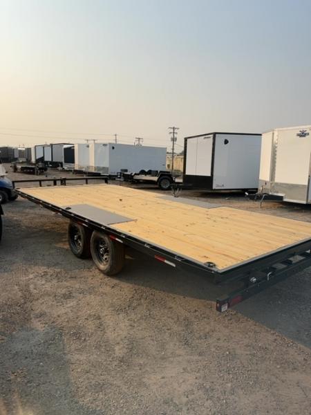 New 2026 Sure-Trac 8.5 X 20 LOW PROFILE DECKOVER FLATBED 10K Deckover Trailer