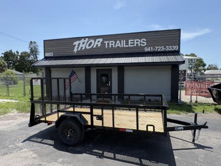 New 2026 GPS Trailers 6 X 12 SA TRAILER WITH 2FT MESH SIDES AND Utility Trailer