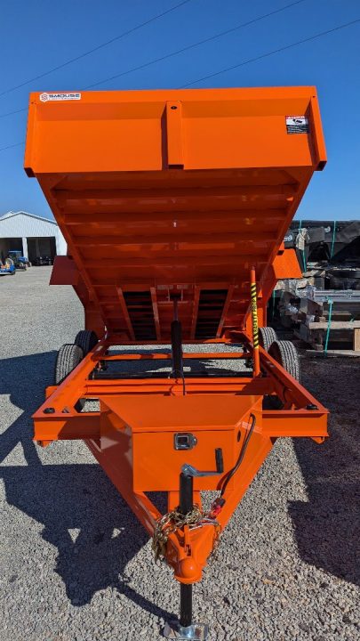 New 2027 BWISE 6x10 Lo Pro Equipment Dump w/ Underbody Ramps
