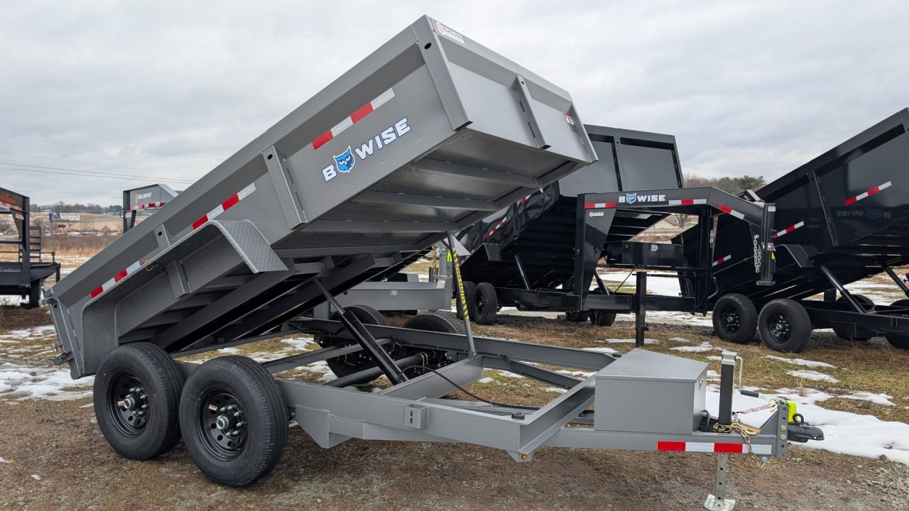 New 2027 BWise 6'9"x12 Lo Pro Equipment Dump