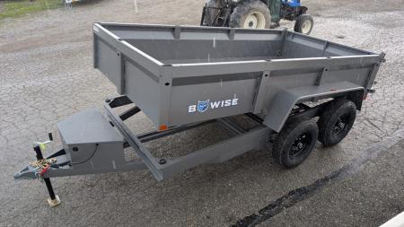 New 2026 BWise 6x12 Lo Pro Equipment Dump w/ Underbody Ramps