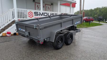 New 2026 BWise 6x12 Lo Pro Equipment Dump w/ Underbody Ramps