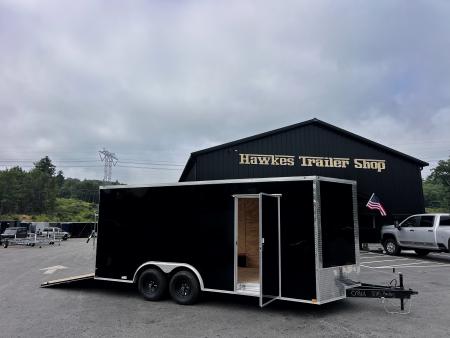 New 2026 Panther Cargo 8.5X18+2ft V-Nose / .080 Polycore / 7' Interior / Triple tube ext. tongue - 9990 GVW